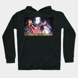 Fullmetal Alchemist Poster (Edward and Alphonse Only) (With Title) Hoodie